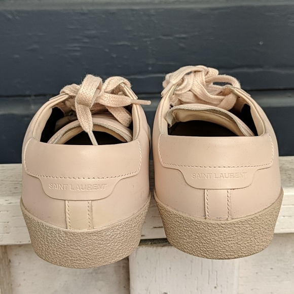 Saint Laurent Calfskin Signature Court Sneakers - Picture 3 of 7